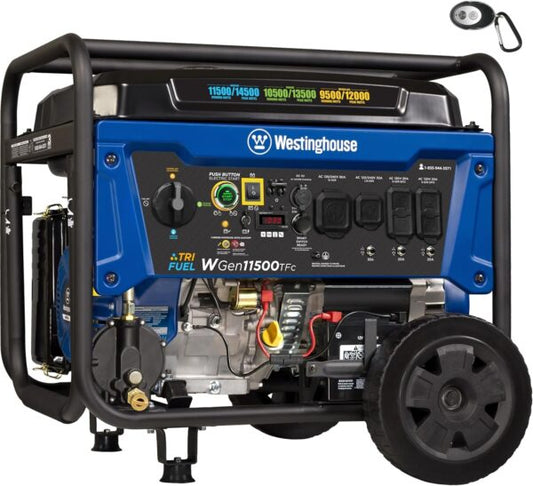 Westinghouse 14,500 Watt Tri-Fuel Portable Generator