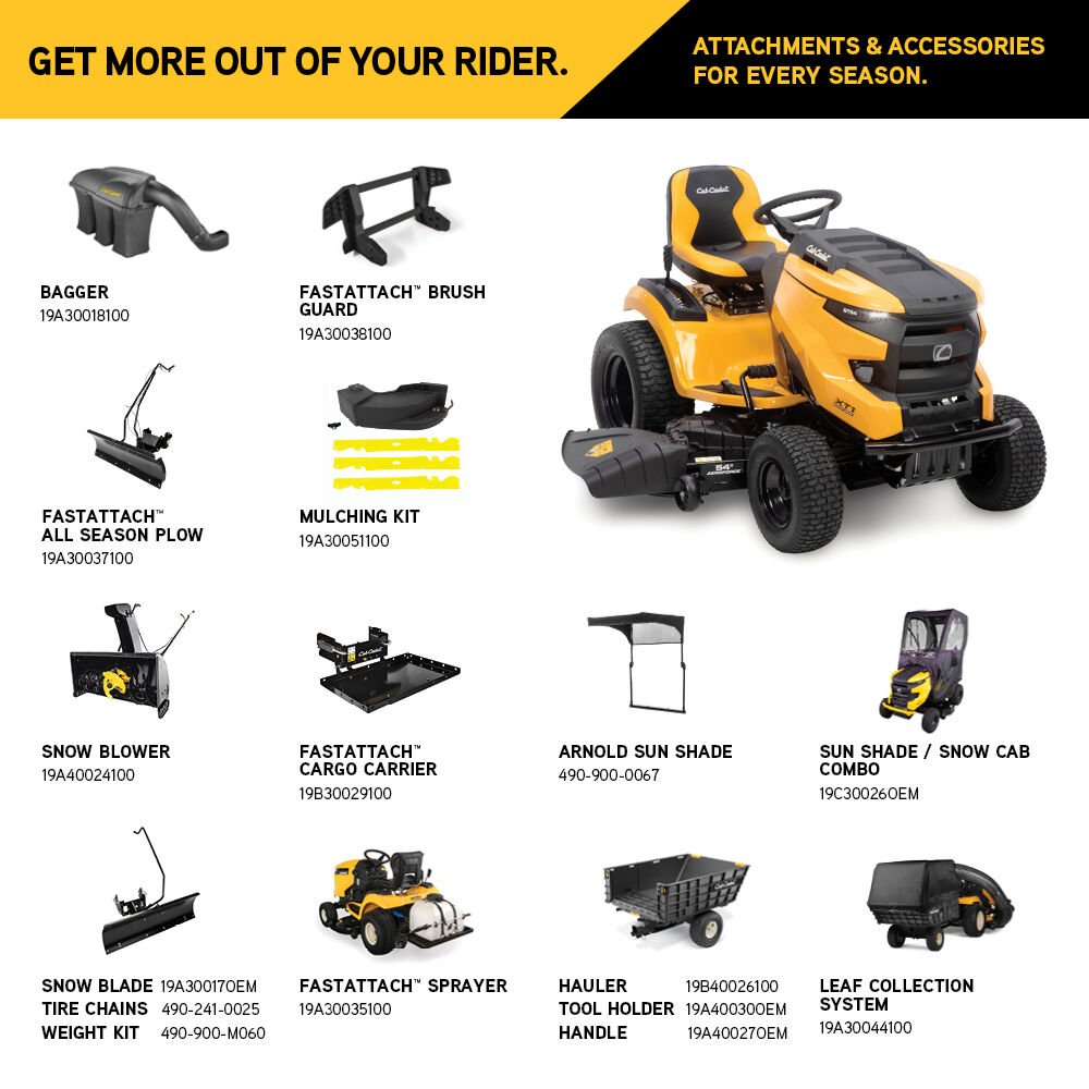Cub Cadet XT1 GT54 Riding Lawn Mower